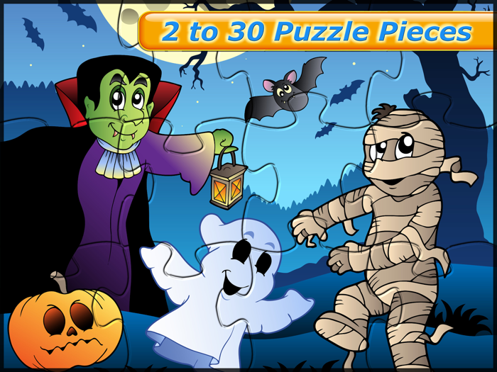 Halloween Puzzle Game for Kids