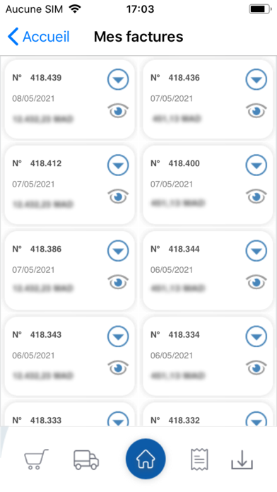 Screenshot #3 pour Manorbois Suivi Clients