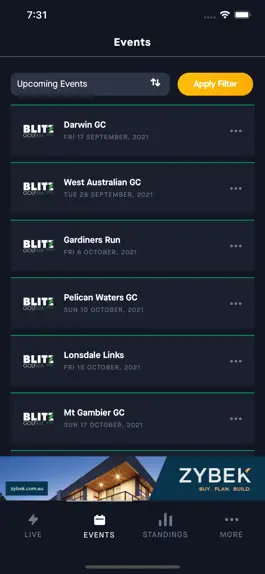 Game screenshot Blitz Golf apk