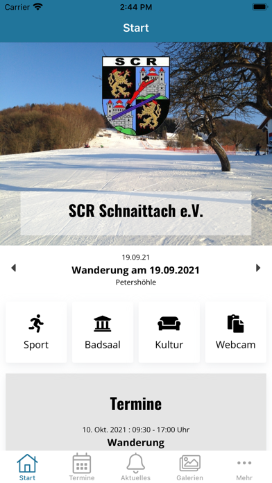 SCR Schnaittach e.V. Screenshot