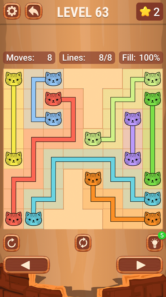 #4. Cat Matching Puzzle Relax Game (iOS) 来自: LITTLE HEDGEHOGS LIMITED