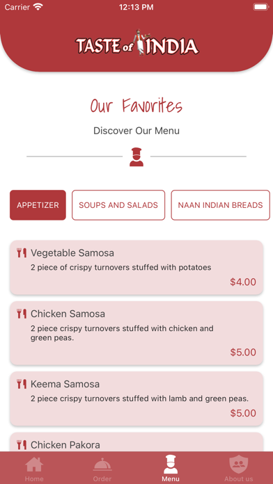 Screenshot #3 pour Taste Of India utah