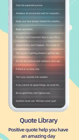 Game screenshot Daily Quote - Self Motivation apk