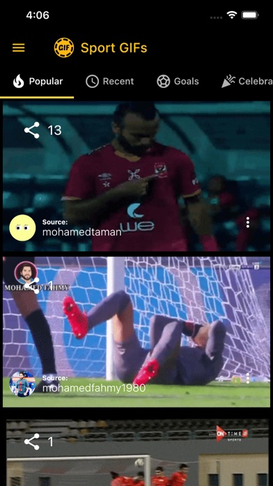 All Sport GIFs Screenshot