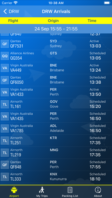 Screenshot #2 pour Darwin Airport (DRW) + Radar