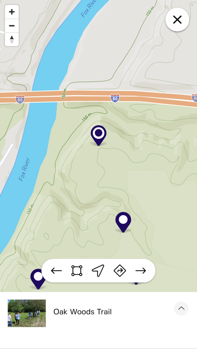 Prairie State Hike App Screenshot