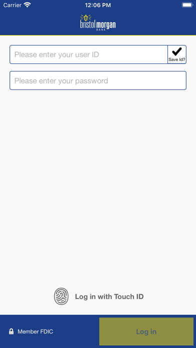 Bristol Morgan Bank Business Screenshot