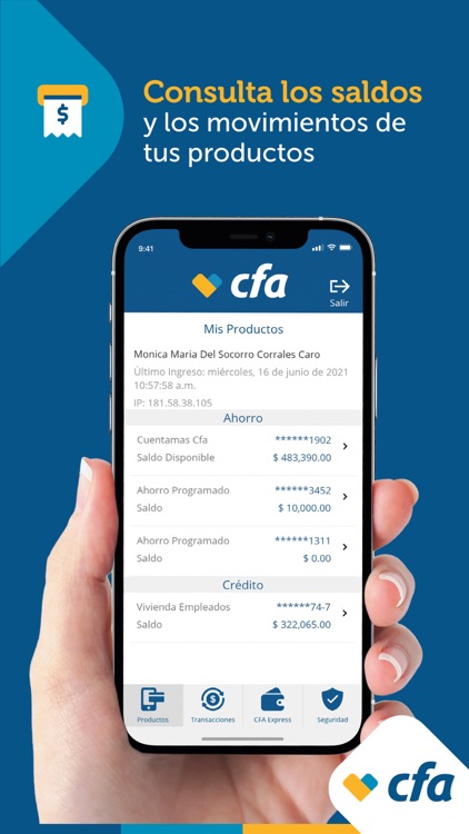 CFA Móvil screenshot-1