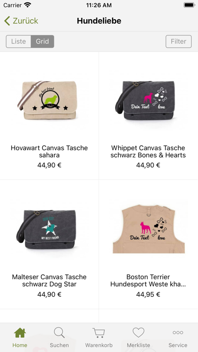Hundeshop.de Screenshot