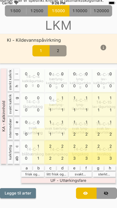 Natur i Norge guide Screenshot