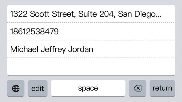 Paste Keyboard for iPhone