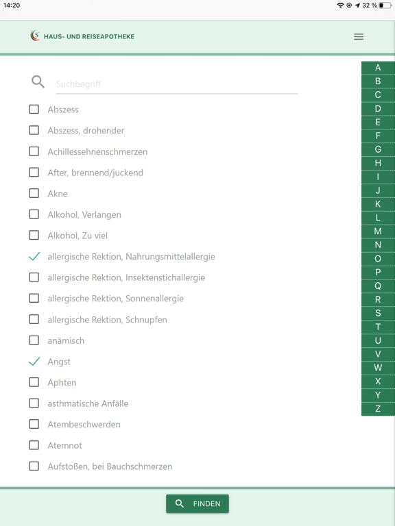 Screenshot #5 pour Homöopathie Reiseapotheke
