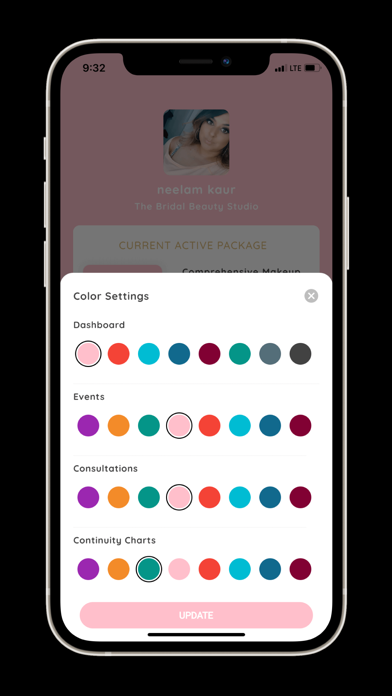 Total Beauty Planner App Screenshot