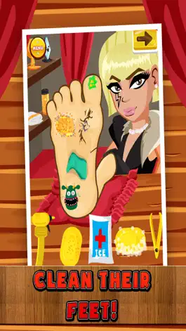 Game screenshot Celebrity Foot Doctor Salon mod apk