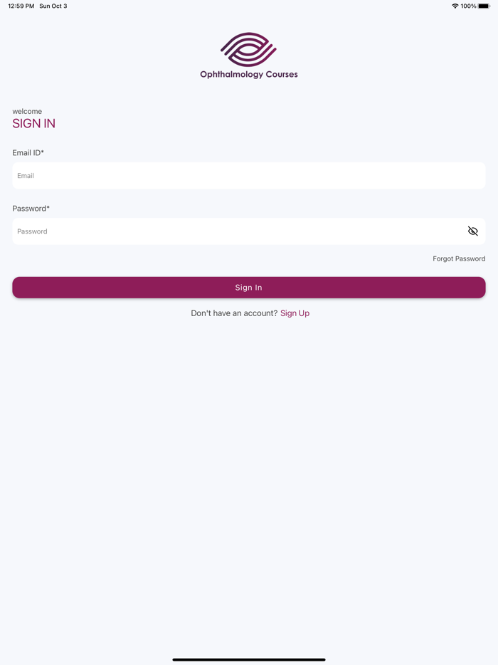 Ophthalmology Courses