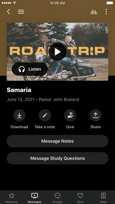 Freshwater Community Church Screenshot