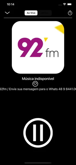 Game screenshot Rádio 92fm Criciúma apk