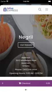 negril takeout iphone screenshot 2
