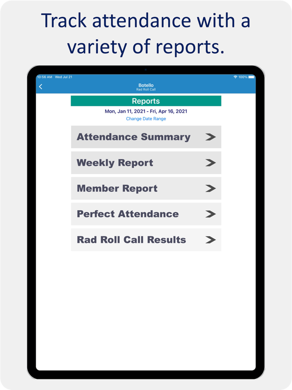 Screenshot #4 for Rad Roll Call