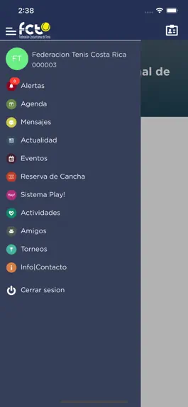 Game screenshot Federación Costarricense Tenis apk