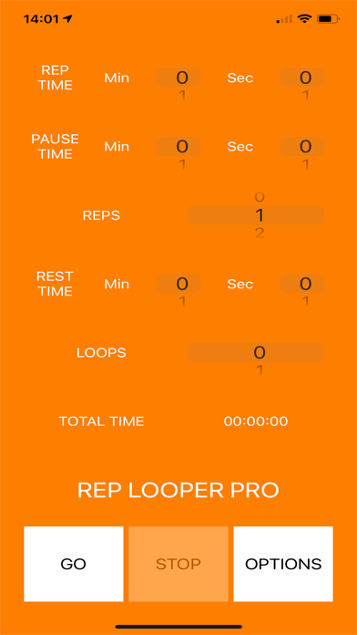 Screenshot #1 pour Rep Looper Pro
