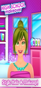 High School Party Makeover Spa screenshot #2 for iPhone