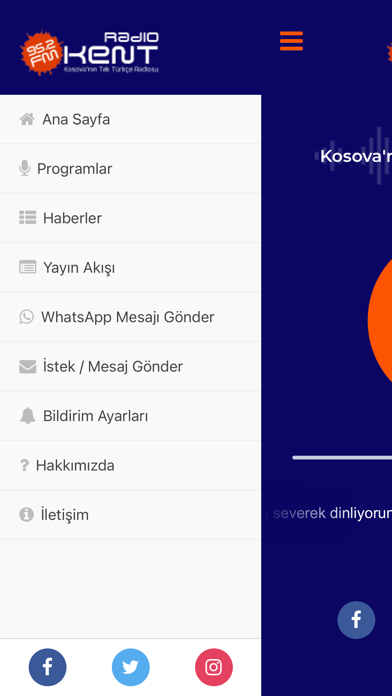 Kent Fm KOSOVA Screenshot