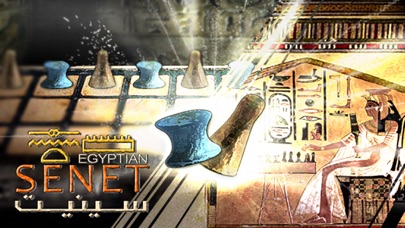Egyptian Senet (Ancient Egypt Game) The Mysterious Soul Journey. Queen Nefertari playing match against an invisible adversary inside her tomb as a way screenshot 1