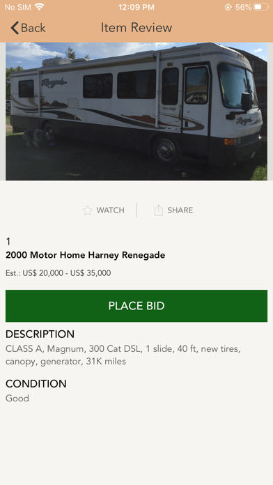 Hiatt Knudson Auctions Screenshot
