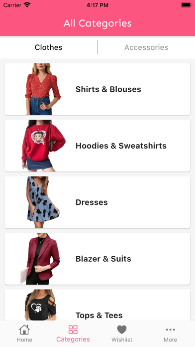 Cheap women's clothes Screenshot