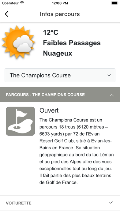 Evian Resort Golf Club Screenshot