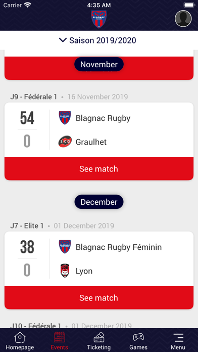 How to cancel & delete Blagnac Rugby from iphone & ipad 2