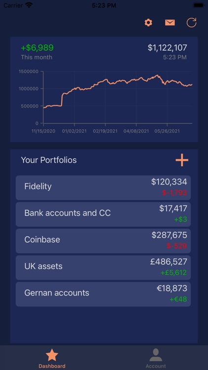 TrackMyStack Net Worth Tracker