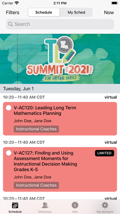 Teacher Leader Summit Virtual Screenshot