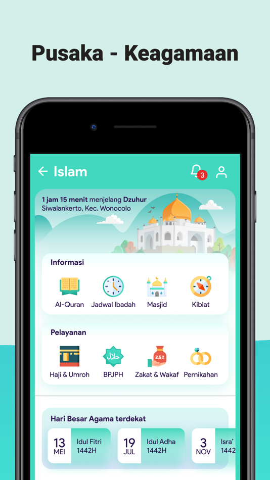 #2. Pusaka (iOS) Podle: PT Connexist Indonesia