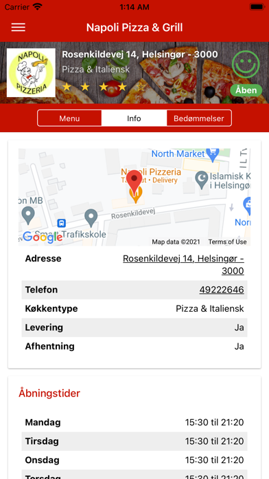 Napoli Pizza & Grill Screenshot