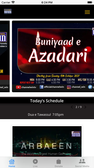 Channel WIN Live Screenshot