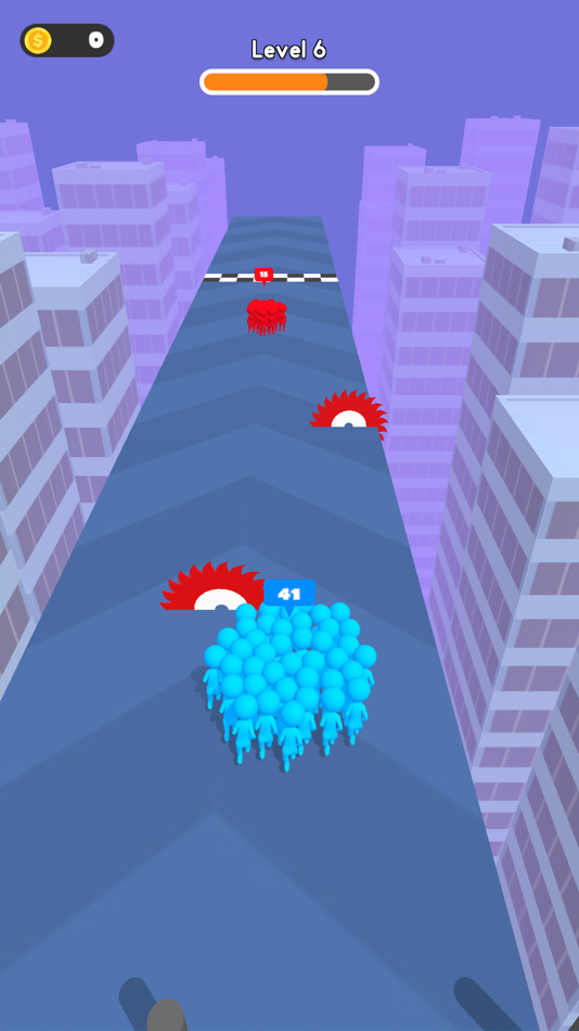 #2. Hit Crowd 3D - Count Challenge (iOS) 由: Huu Nguyen