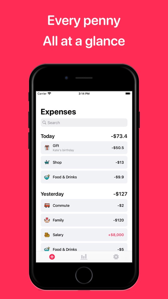 #2. Penny+ (iOS) Podle: Rui Lu