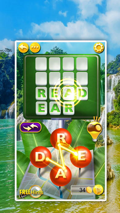 Screenshot #2 pour Word Travel Puzzle Brain Games