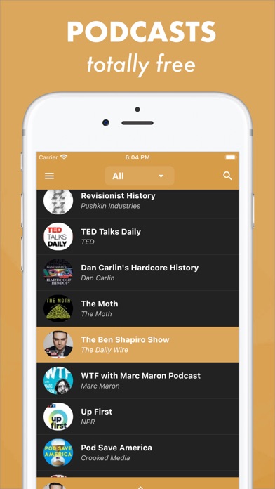 Screenshot #1 pour Podcast App - Offline Player