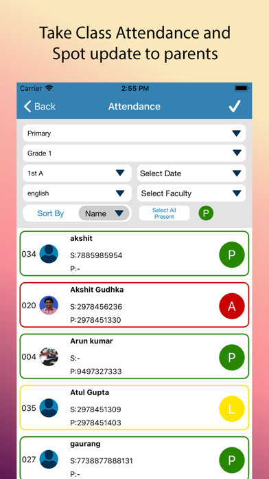 Monarch International School Screenshot