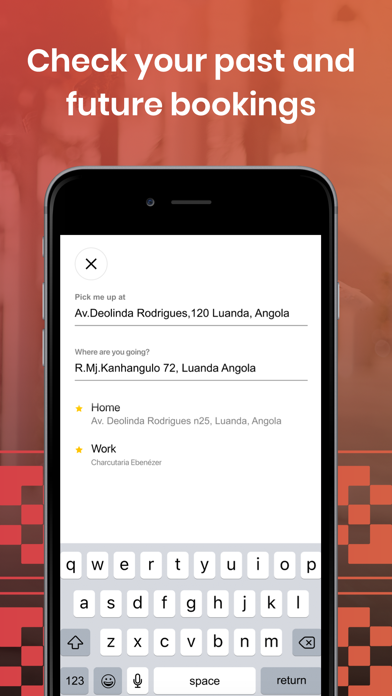 Tirosa: Angola taxi app Screenshot
