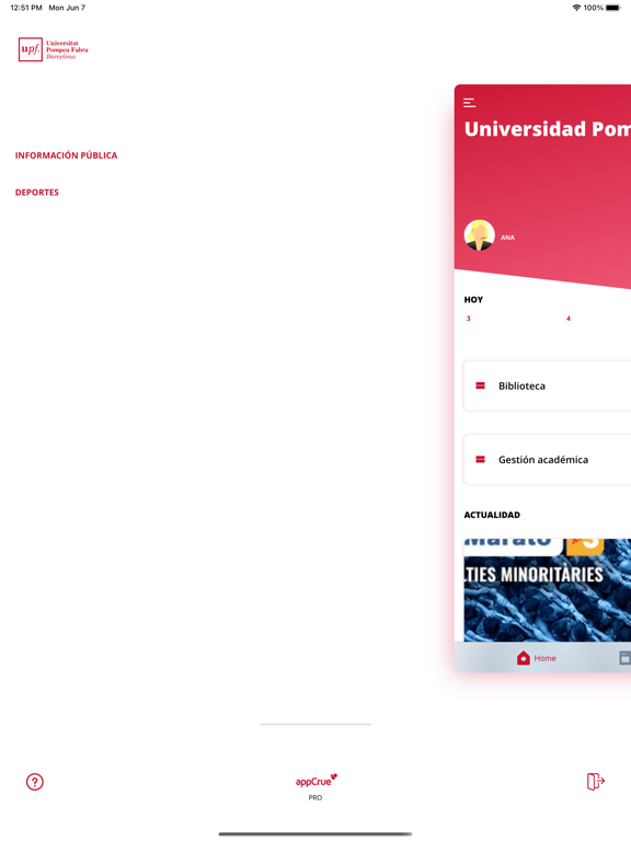 Screenshot #6 pour UPF Mòbil