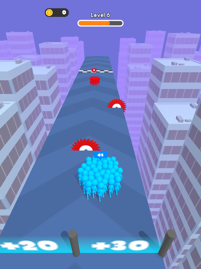 Hit Crowd 3D - Count Challenge