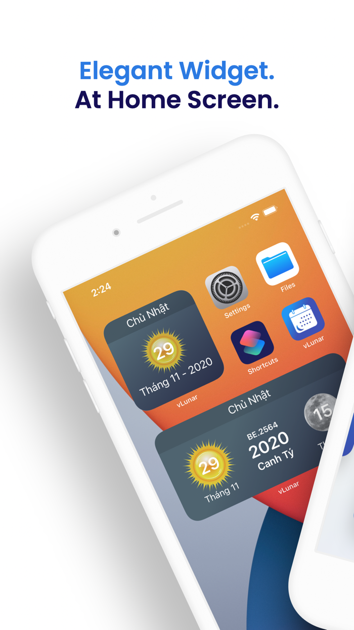 vLunar - Âm lịch widget