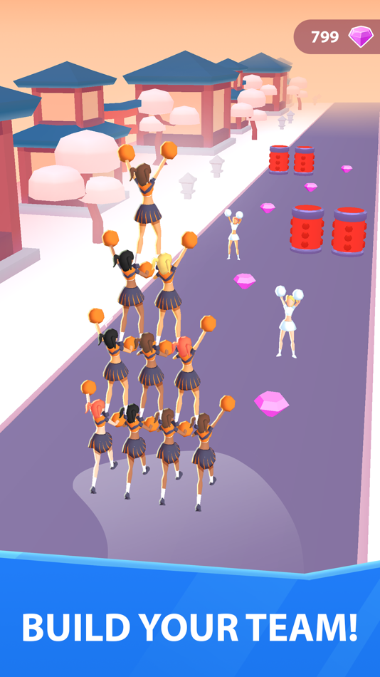 #2. Cheerleader Run 3D (iOS) 来自: SUPERSONIC STUDIOS LTD