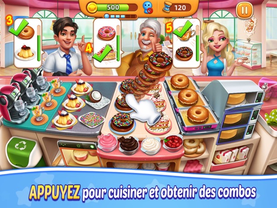 Screenshot #5 pour Cooking City - Jeux de Cuisine