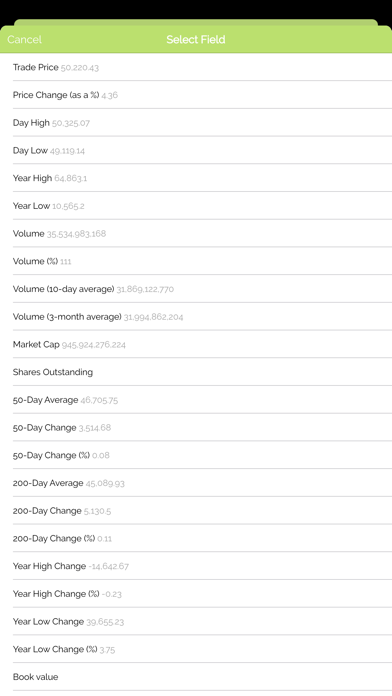 Stock Alert - Market Tracker Screenshot