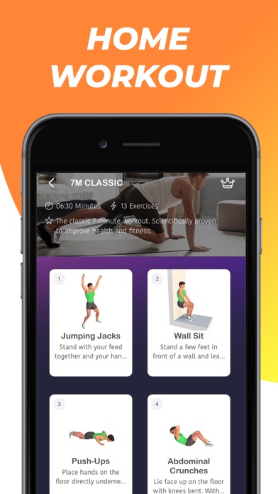 Exercise At Home & Home Gym Screenshot